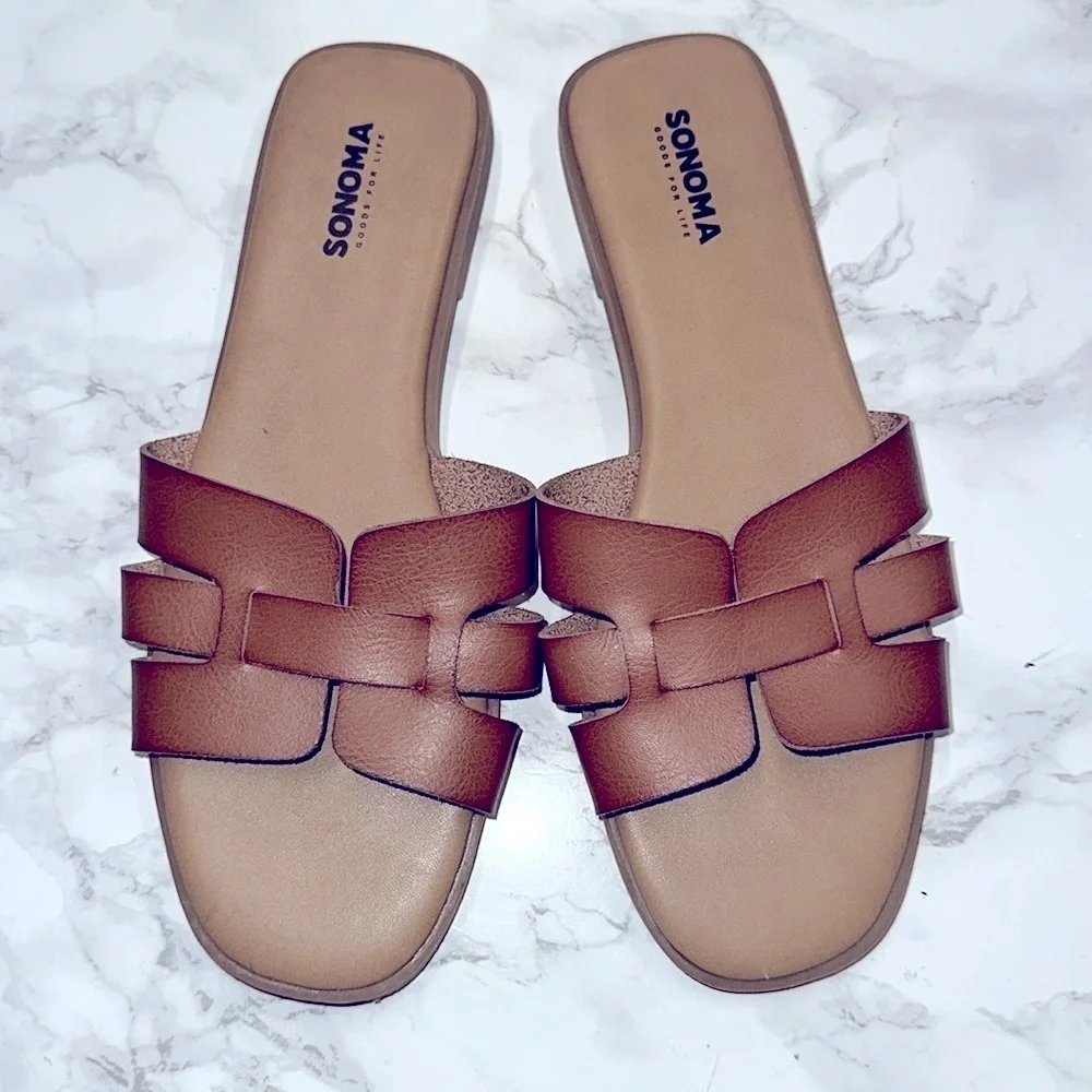 Sonoma brown sandals size 8 - Picture 4 of 5